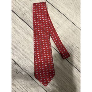 Vineyard Vines Red Bulls & Bears custom promotional item for IXIS 100% Silk Tie